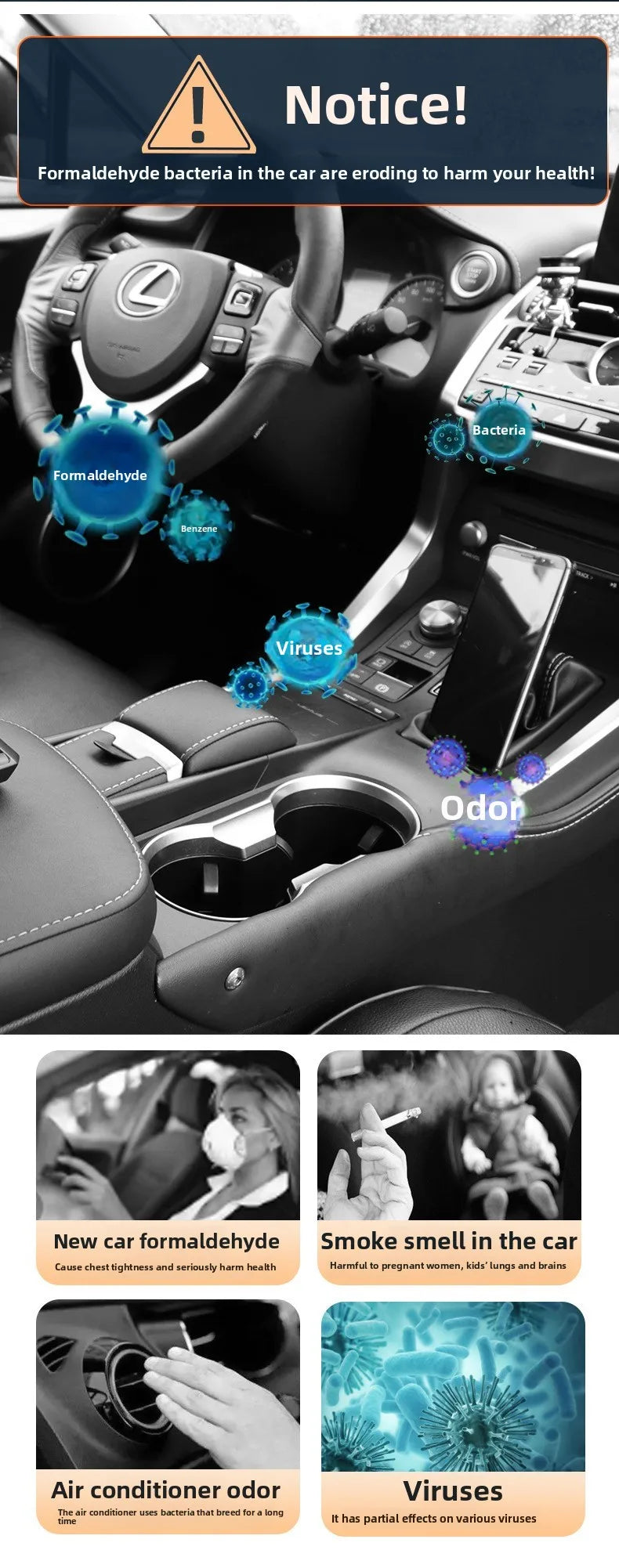 Car Air Freshener Solid Beech Wood Long-Lasting Fragrance Car Diffuser For Volkswagen VW GTI Golf 5 6,MK3 MK4 Polo Passat Tiguan