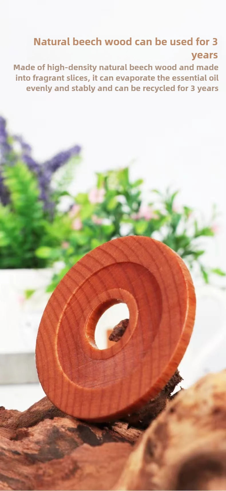 Car Air Freshener Solid Beech Wood Long-Lasting Fragrance Car Diffuser For Volkswagen VW GTI Golf 5 6,MK3 MK4 Polo Passat Tiguan