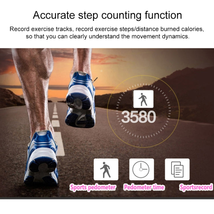 New Arrival Original RUIZU X50 Sport Bluetooth MP3 Player 8gb Clip Mini with Screen Support FM,Recording,E-Book,Clock,Pedometer, 8GB