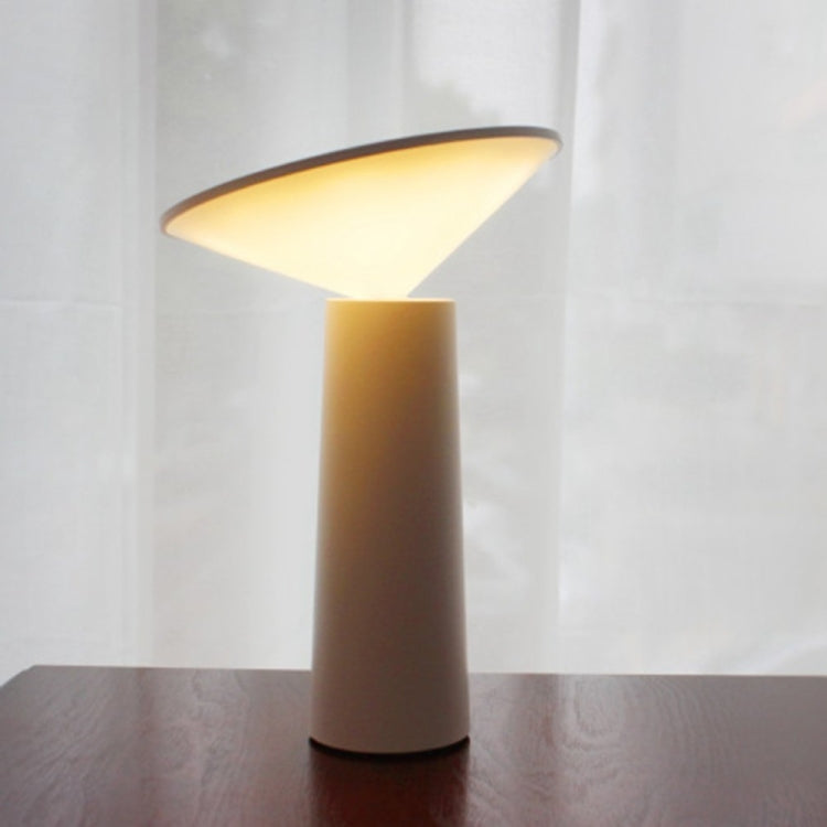 Simple and Warm Bedroom Creative Home Hotel Study Bedside Lamp, Black, White