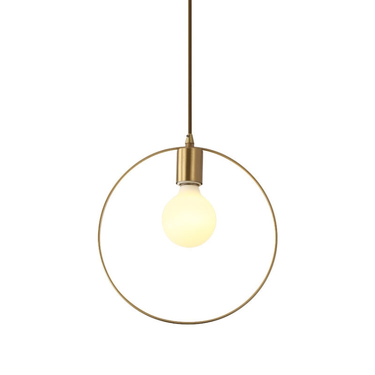 Simple Modern Aisle Copper Lamp, without Light Source, with 5W Warm White Light, with 5W White Light, with 5W Three-color Light