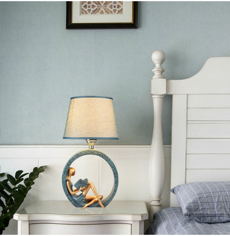 Modern Bedside Reading Statue Base Lamp Home Decoration, Button Switch 3W Yellow Light Bulb, Button Switch 3W White Light Bulb, Dimming Switch 3W Yellow Light Bulb, Dimming Switch 3W White Light Bulb, Remote Control Switch Dimming Bulb