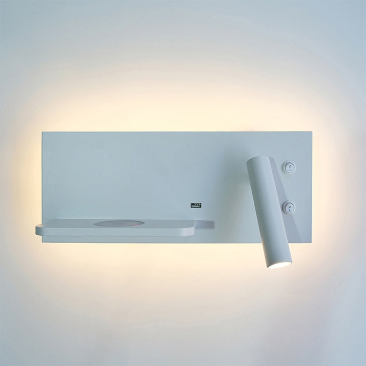 Wireless Wall Lamp USB 5V Charger Wall Lights Hotel Headboard Reading Lighting Spot Luminaire Lamp