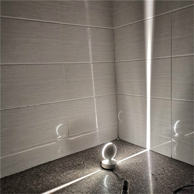 LED Door Frame Corridor Window Wall Spotlight, White, Black, Semicircle