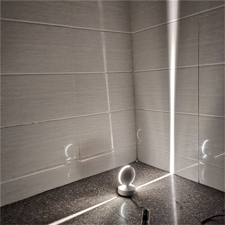 LED Door Frame Corridor Window Wall Spotlight, White, Black, Semicircle