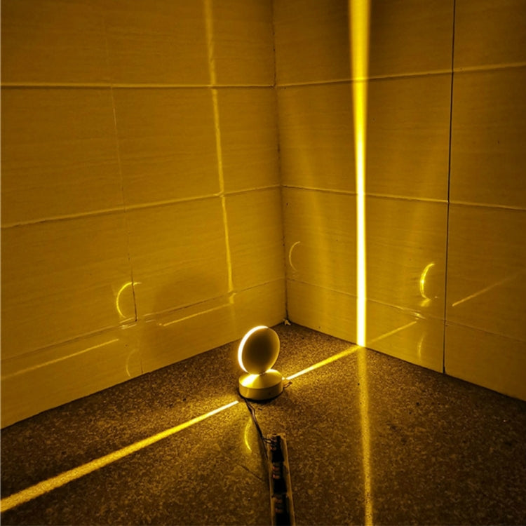 LED Door Frame Corridor Window Wall Spotlight, White, Black, Semicircle