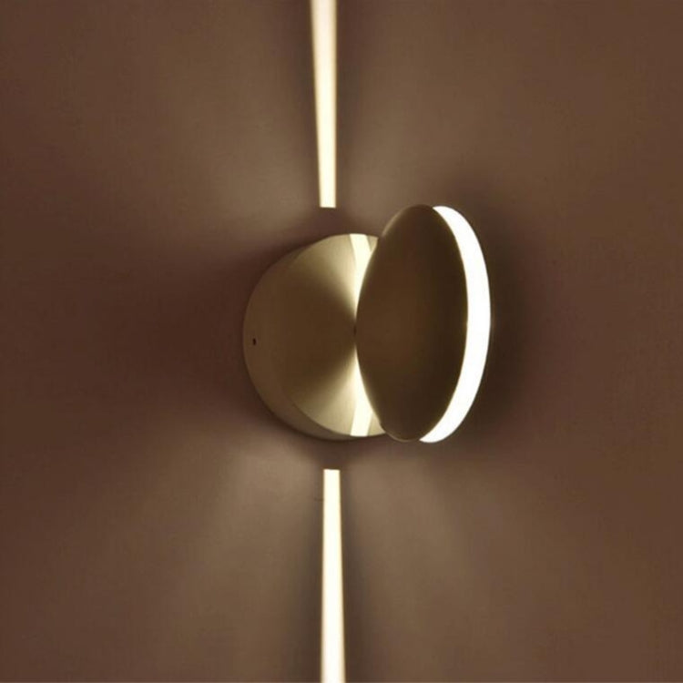 LED Door Frame Corridor Window Wall Spotlight, White, Black, Semicircle