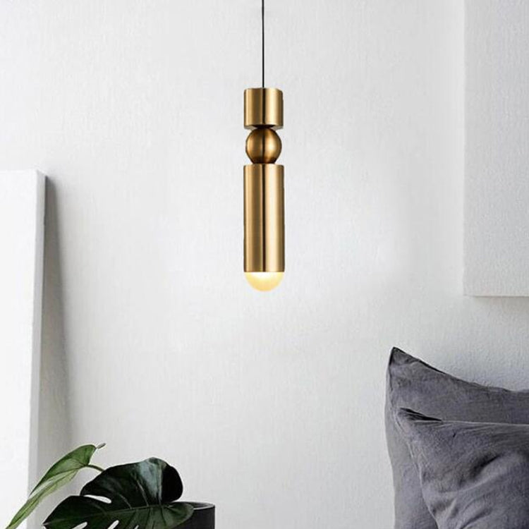 Bar Counter Modern Restaurant Bedroom Bedside Creative Personality Simple Small Chandelier, Single Head Black, Single Head Brass, Single Head Silver, Three-head Combination Black, Three-head Combination Brass, Three-head Combination Sliver