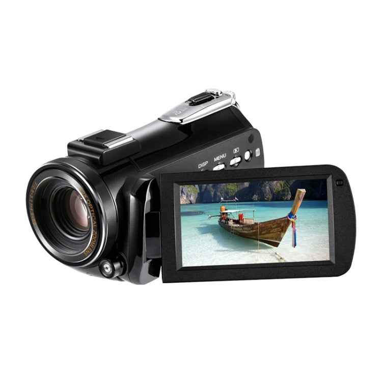 ORDRO AC5 4K HD Night Vision WiFi 12X Optical Zoom Digital Video DV Camera Camcorder, Standard, Standard + Microphone, Standard + Microphone + Handheld Stand, Standard+ Microphone + Fill Light
