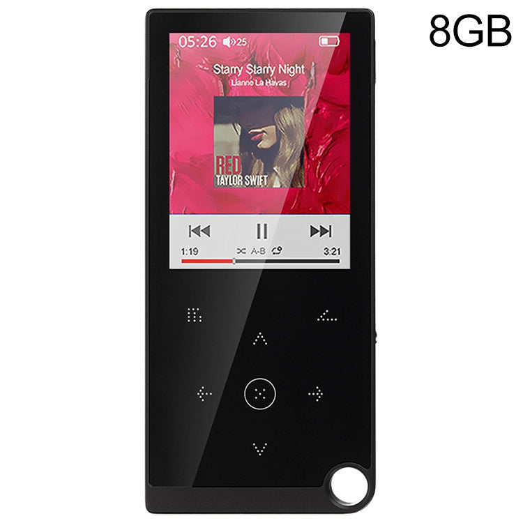 2.4 inch Touch-Button MP4 / MP3 Lossless Music Player, Support E-Book / Alarm Clock / Timer Shutdown, 4GB without Bluetooth, 8GB without Bluetooth, 16GB without Bluetooth, 4GB Bluetooth Version, 8GB Bluetooth Version, 16GB Bluetooth Version