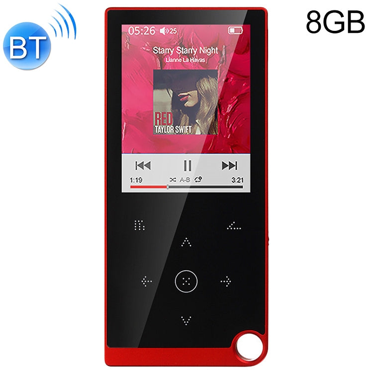 2.4 inch Touch-Button MP4 / MP3 Lossless Music Player, Support E-Book / Alarm Clock / Timer Shutdown, 4GB without Bluetooth, 8GB without Bluetooth, 16GB without Bluetooth, 4GB Bluetooth Version, 8GB Bluetooth Version, 16GB Bluetooth Version
