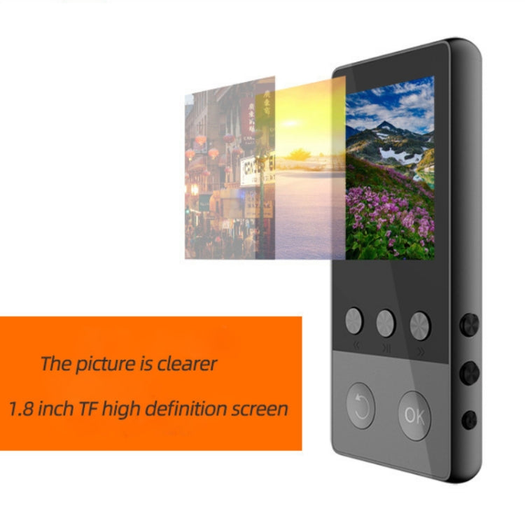 A5 1.8 inch Sports Bluetooth MP3 Music MP4 Video Player, Support Speaker, 8GB