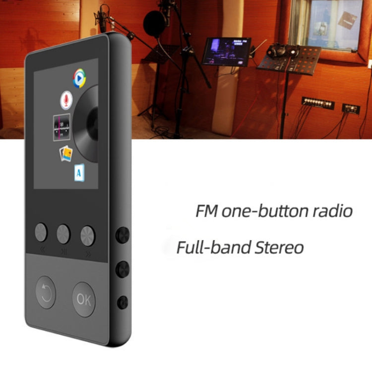 A5 1.8 inch Sports Bluetooth MP3 Music MP4 Video Player, Support Speaker, 8GB