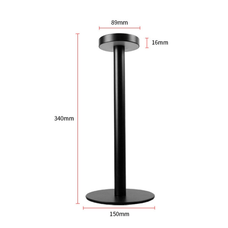 BC965 Student Eye Protection USB Waterproof LED Table Lamp Bedside Bar Table Lamp, Black, White, White Storage, Yellow Marble Pattern, Ink Marble Pattern