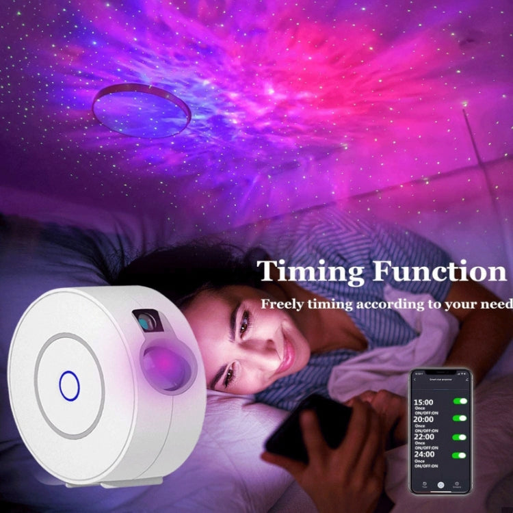 WiFi Graffiti Smart Circular Star Projection Light Home Theater Atmosphere Light, EU Plug, US Plug, UK Plug, AU Plug