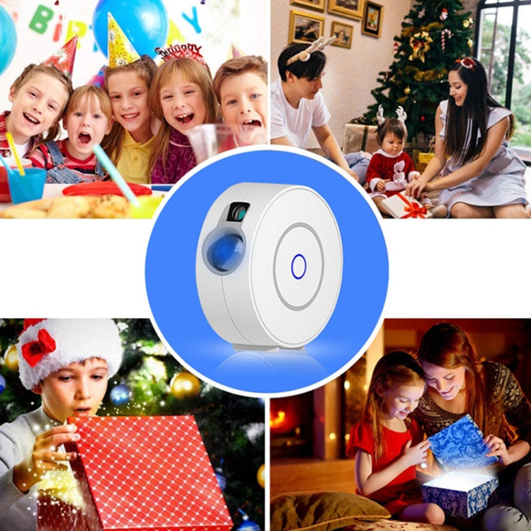 WiFi Graffiti Smart Circular Star Projection Light Home Theater Atmosphere Light, EU Plug, US Plug, UK Plug, AU Plug