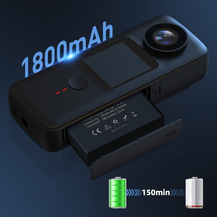 4K HD Touch Dual LCD Screen Handheld Sports Waterproof Camera Outdoor Anti-Shake Diving Camera, DLK-880Q