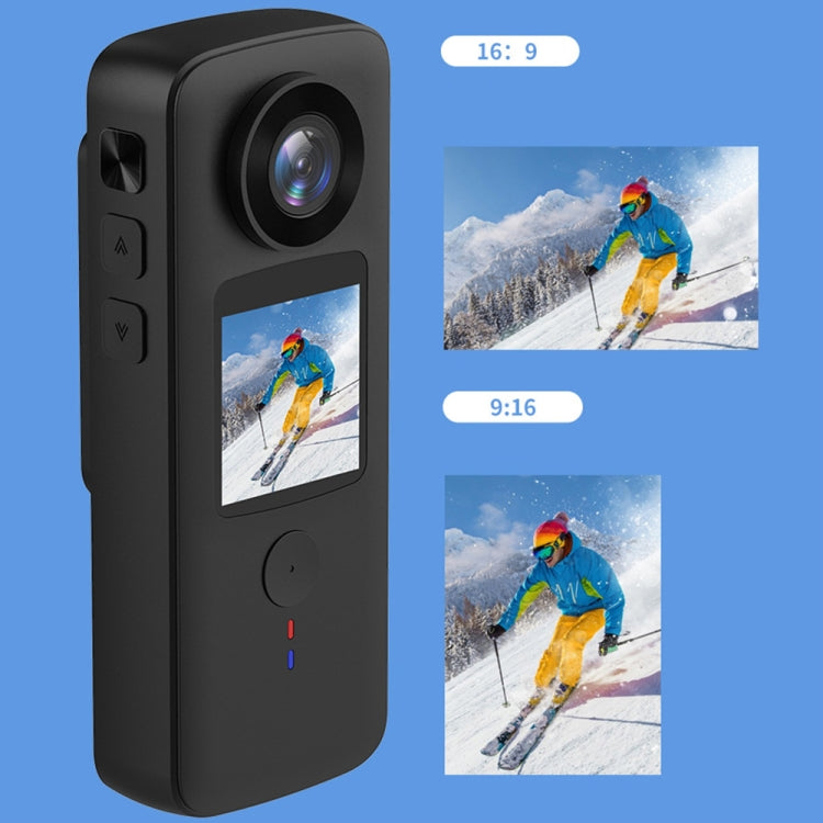4K HD Touch Dual LCD Screen Handheld Sports Waterproof Camera Outdoor Anti-Shake Diving Camera, DLK-880Q
