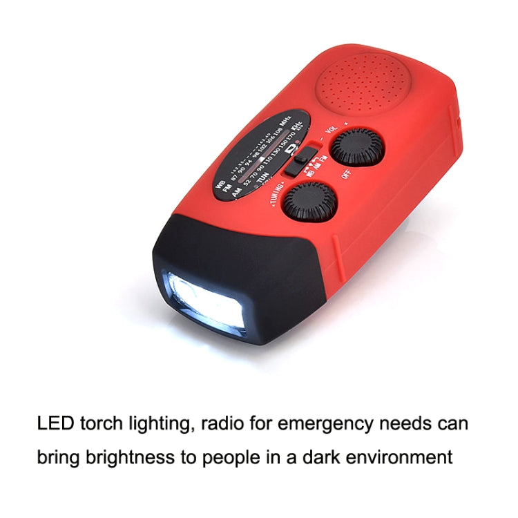 HanRongda HRD-902 Disaster Prevention and Emergency Solar Charging Lighting Mobile Portable Radio, HRD-902