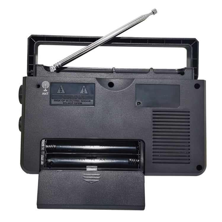 Retekess TR638 LCD Digital Display Full-Band Bluetooth FM Radio Support External Antenna, TR638 (US Plug), TR638 (EU Plug)