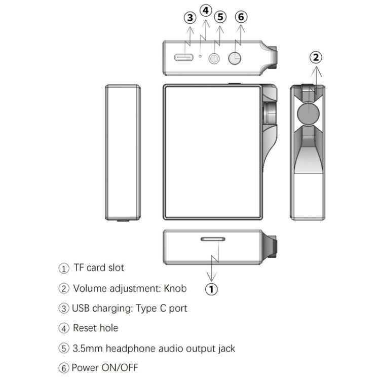 HiFi Lossless Music Player Mastering DSD256 Hard Decoding MP3, Q3