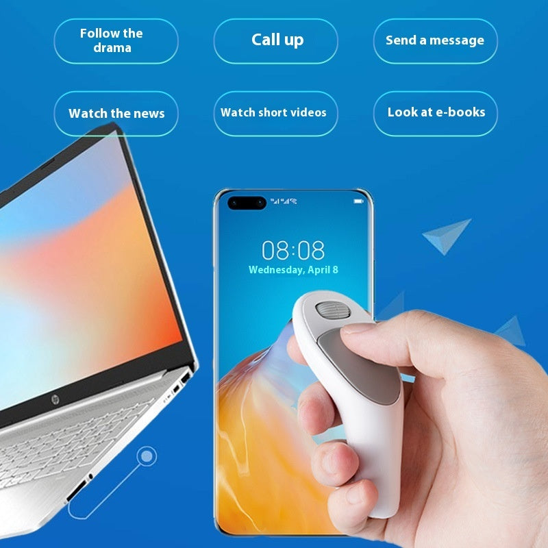 Video Bluetooth Wireless Finger Mouse USB Charging