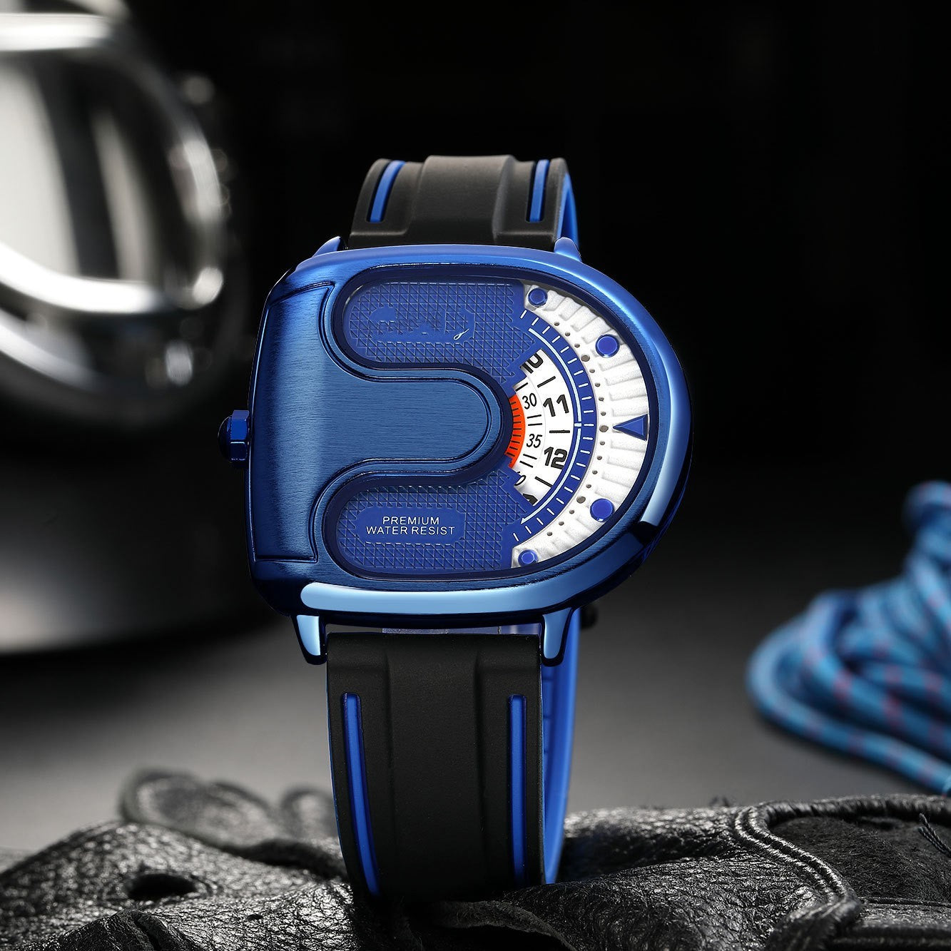 Sports And Leisure Large Dial Men's Quartz Watch