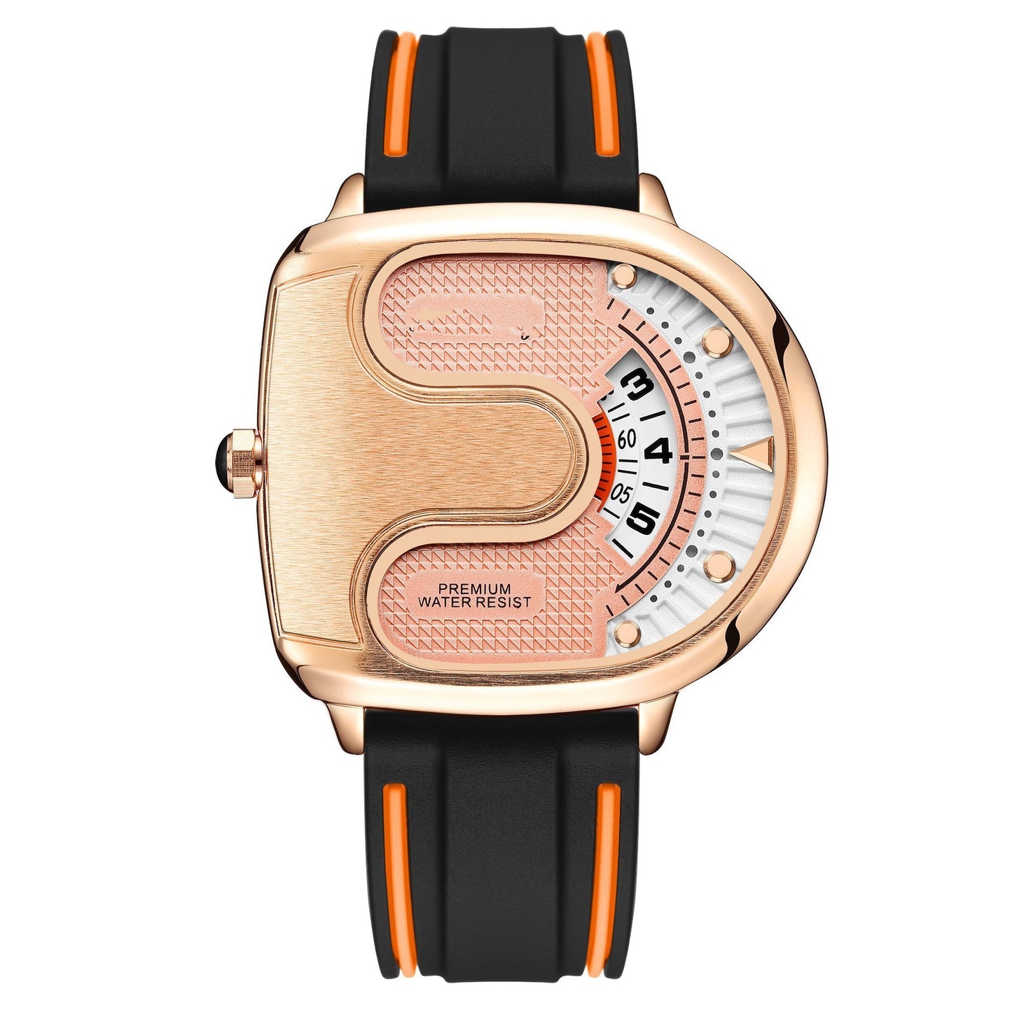 Sports And Leisure Large Dial Men's Quartz Watch