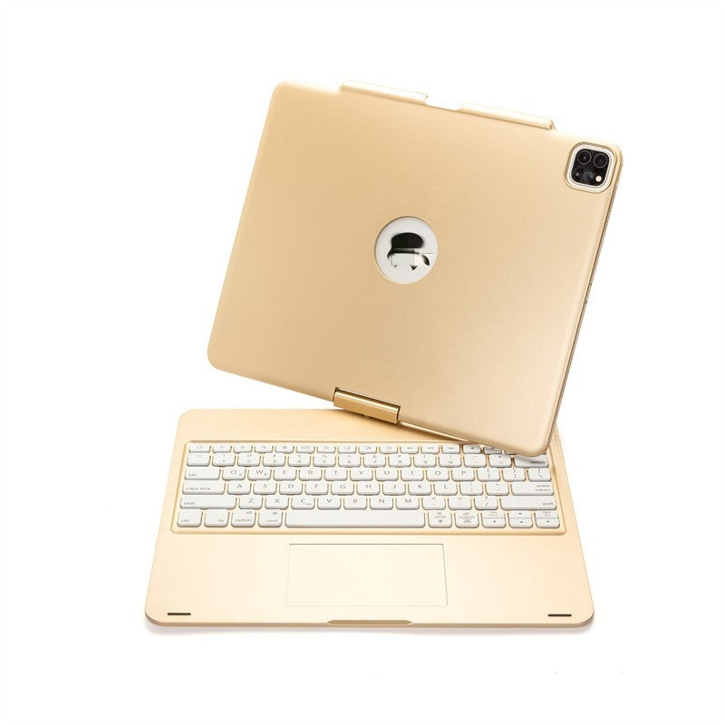12.9 Inch Wireless Backlit Touch Rotary Bluetooth Keyboard