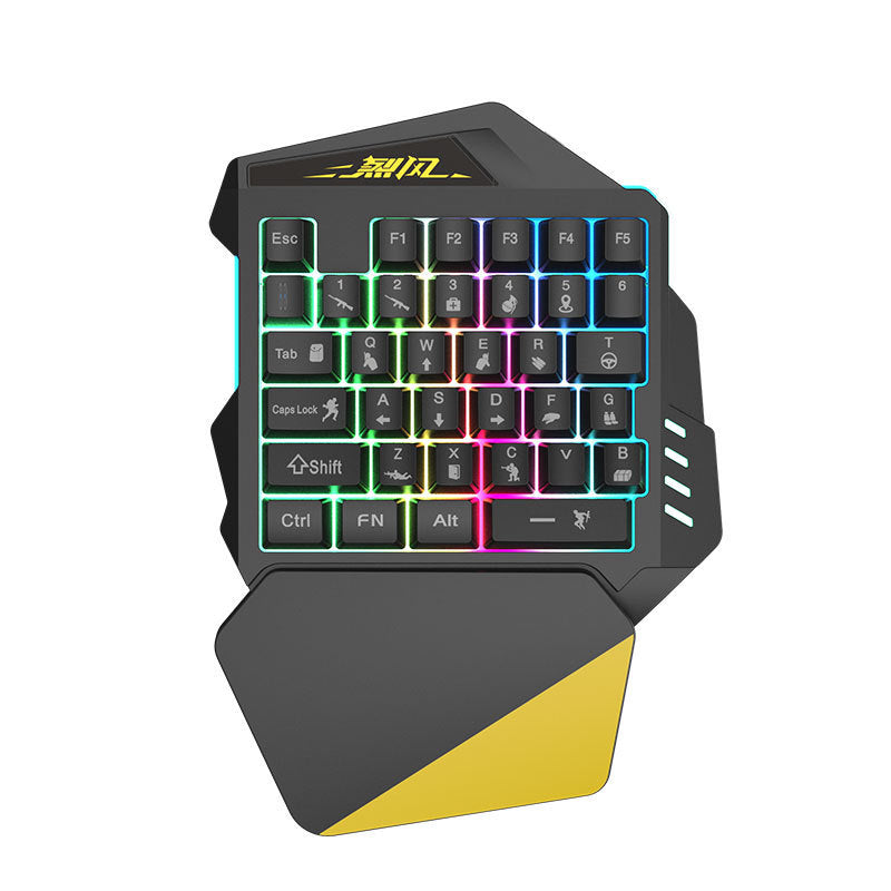 Wireless Bluetooth Keyboard Automatic Game Assist Android  Universal