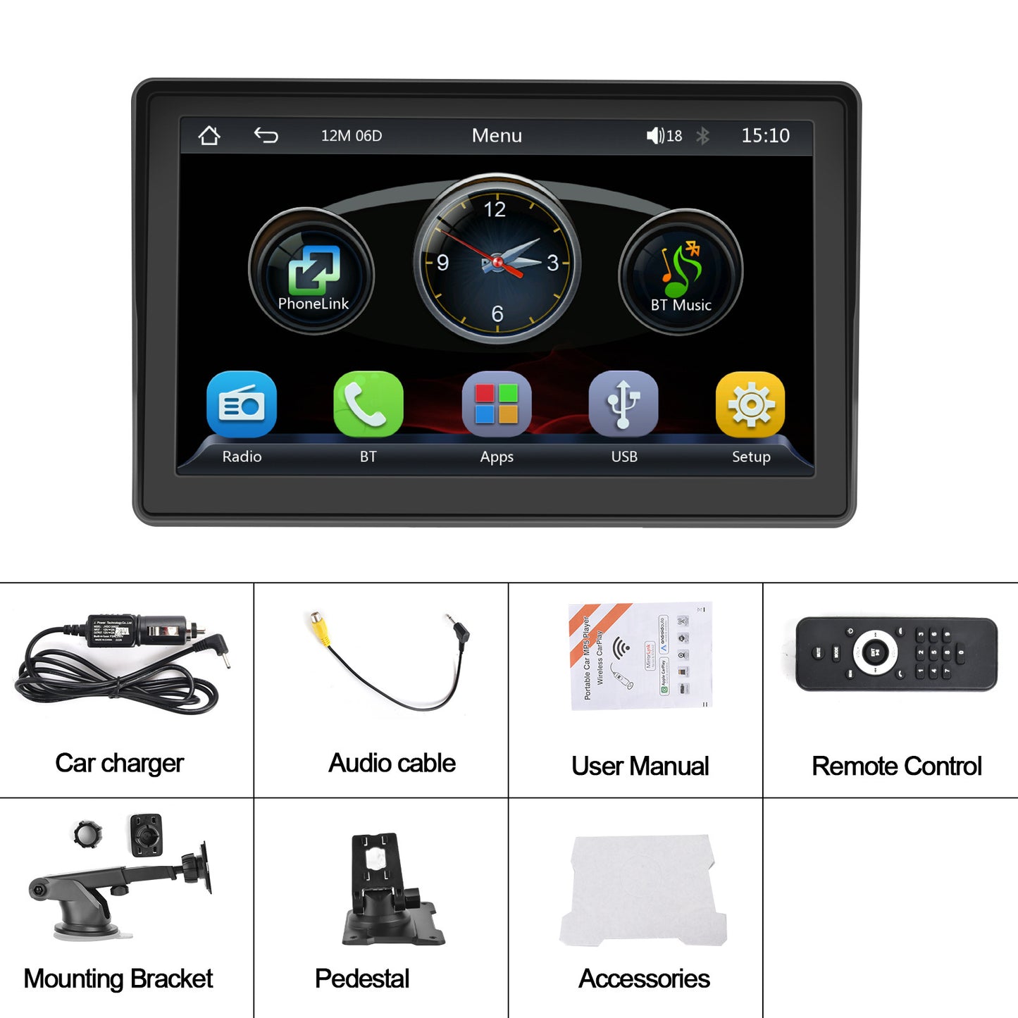 New Wireless Portable Bluetooth Player