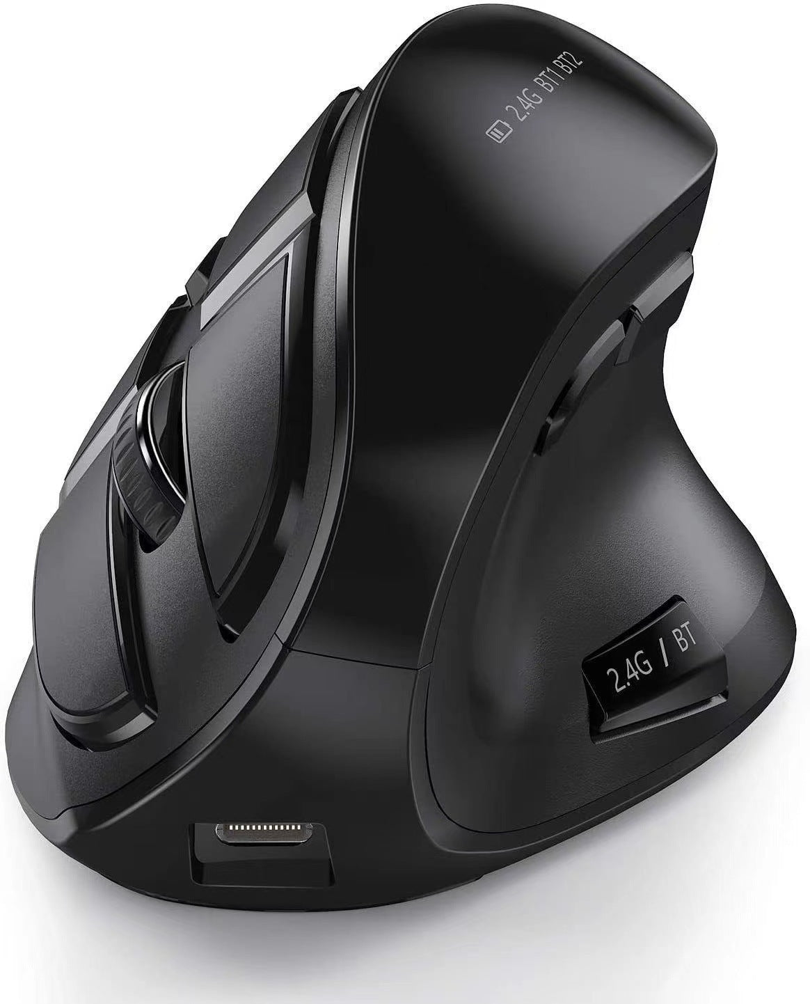 Bluetooth Vertical Mouse Wireless USB24 Three-mode Charging