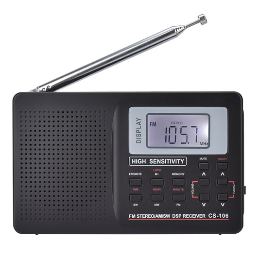 CS-106 9KHZ Multifunctional Full Band Digital Demodulation Stereo Radio Receiver, 9KHZ