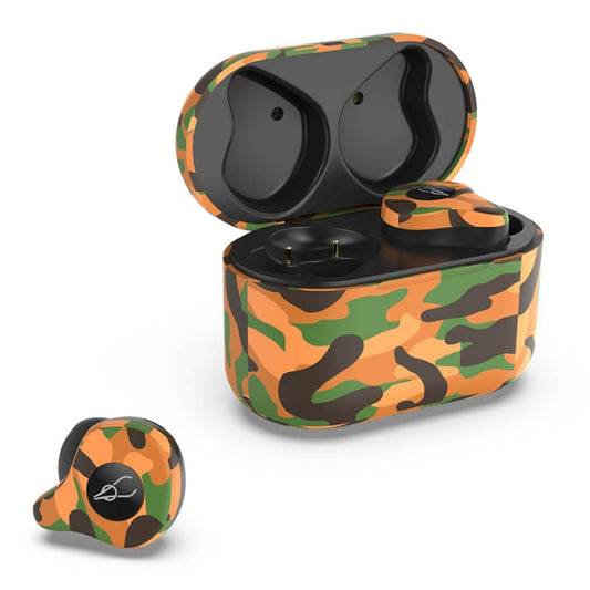X12 Ultra IPX3 Waterproof Bluetooth 5.0 Wireless Bluetooth Earphone with Charging Box, Support HD Call & Voice Assistant, Caribbean, Sahara, Emirates Rock, Amazon