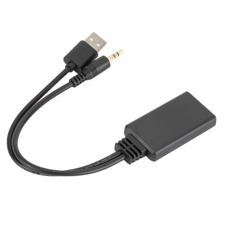 Car AUX HIFI Sound Quality Wireless Bluetooth 5.0 Audio USB Audio Receiver, Wireless Bluetooth 5.0