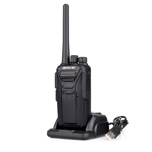 RETEVIS RT27 0.5W EU Frequency 446MHz 16CHS FRS Two Way Radio Handheld Walkie Talkie, EU Plug, RT27, EU Plug