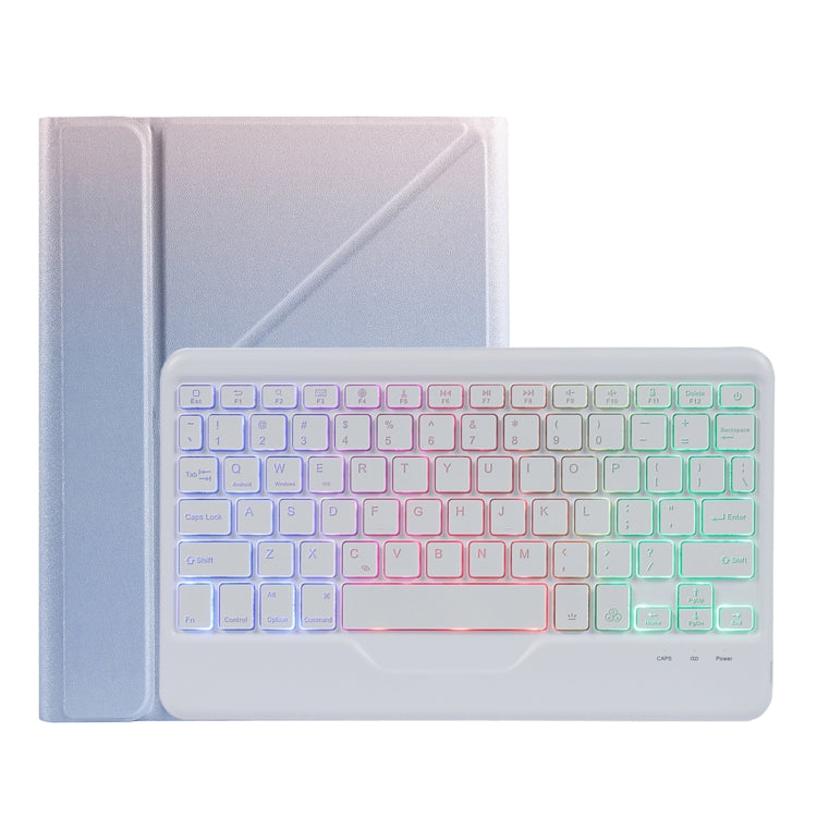 B011S Splittable Backlight Bluetooth Keyboard Leather Case with Triangle Holder & Pen Slot, For iPad 9.7 2018 & 2017 / Pro 9.7 / Air 2, For iPad 10.2 2020 & 2019 / Pro 10.5 inch / Air 3 10.5 inch���������������������������������������������������������...