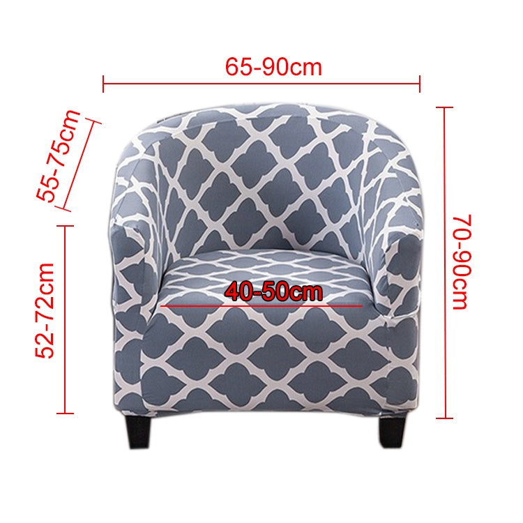 Elastic All-inclusive Single Semicircle Printed Sofa Cover, Style Grey, Grey Space, Coffee), Golden Years, Beige, Forest Story, Call of the Times, Dimension, A Prosperous, Forever, Cloud Clear