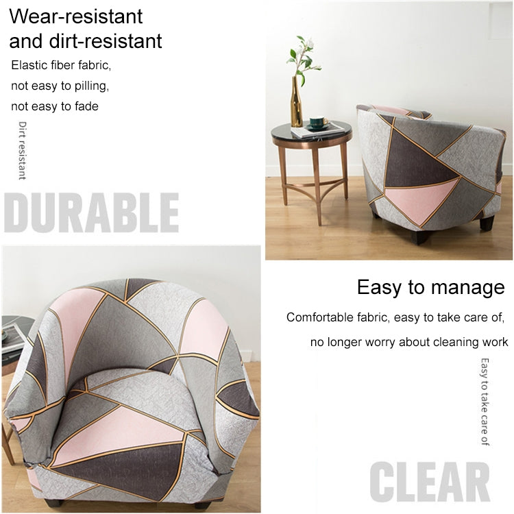 Elastic All-inclusive Single Semicircle Printed Sofa Cover, Style Grey, Grey Space, Coffee), Golden Years, Beige, Forest Story, Call of the Times, Dimension, A Prosperous, Forever, Cloud Clear