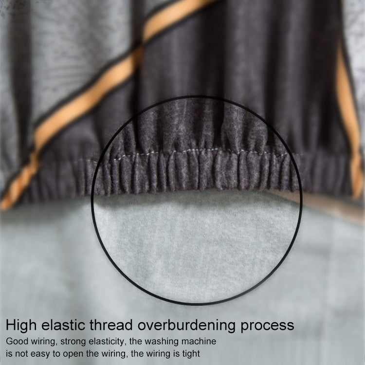Elastic All-inclusive Single Semicircle Printed Sofa Cover, Style Grey, Grey Space, Coffee), Golden Years, Beige, Forest Story, Call of the Times, Dimension, A Prosperous, Forever, Cloud Clear