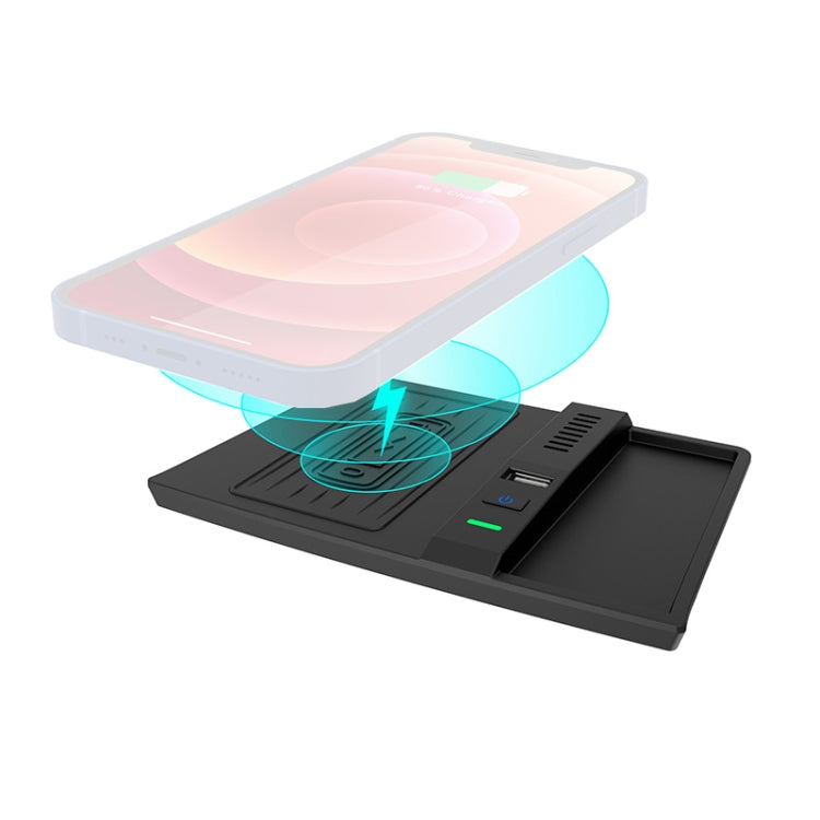 Car Qi Standard Wireless Charger 10W Quick Charging for Subaru Forester 2019-2021, Left Driving, For Subaru Forester 2019-2021