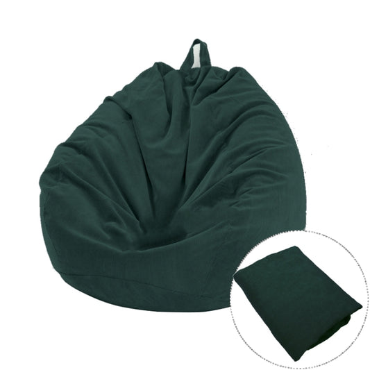 Corduroy Lazy Bean Bag Chair Sofa Cover, 85x110cm, 100x120cm