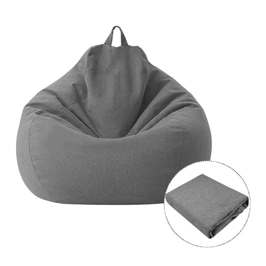 Lazy Sofa Bean Bag Chair Fabric Cover, 100 x 120cm