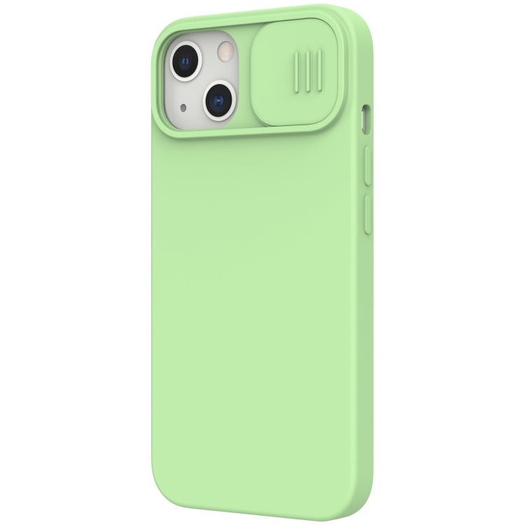 NILLKIN CamShield MagSafe Magnetic Liquid Silicone + PC Full Coverage Case, For iPhone 13, For iPhone 13 Pro