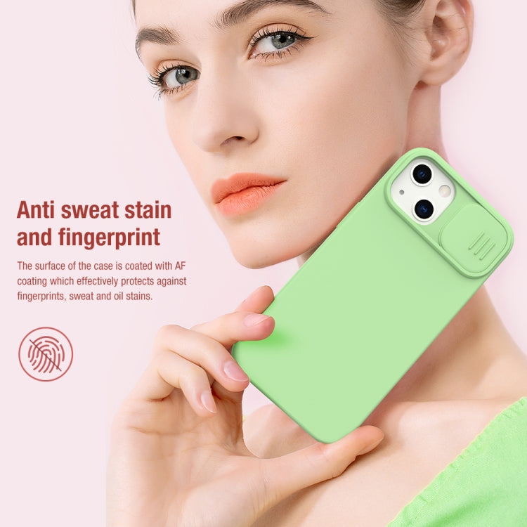 NILLKIN CamShield MagSafe Magnetic Liquid Silicone + PC Full Coverage Case, For iPhone 13, For iPhone 13 Pro