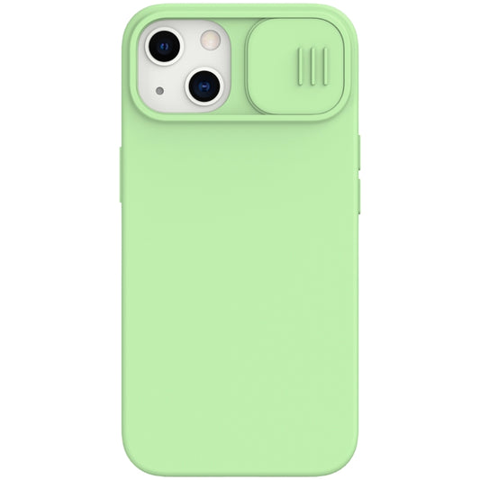 NILLKIN CamShield MagSafe Magnetic Liquid Silicone + PC Full Coverage Case, For iPhone 13, For iPhone 13 Pro