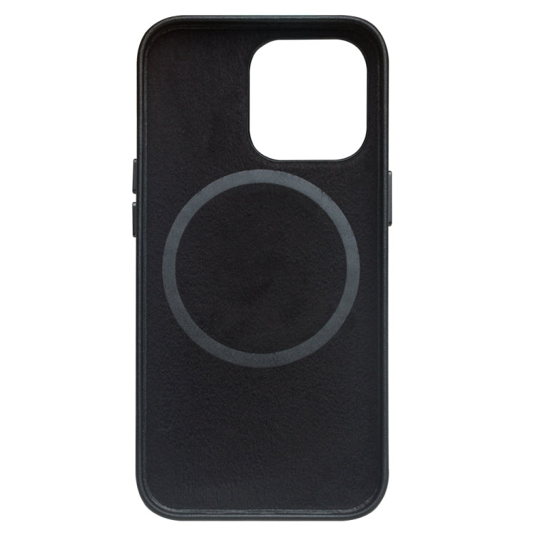QIALINO Nappa Cowhide MagSafe Magnetic Protective Case, For iPhone 13, For iPhone 13 Pro, For iPhone 13 Pro Max, For iPhone 13 mini