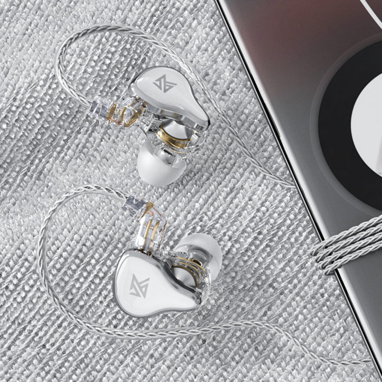 KZ ZAS 16-unit Ring Iron In-ear Wired Earphone,, ZAS Mic Version(White), ZAS Mic Version(Black), ZAS Standard Version(White), ZAS Standard Version(Black)