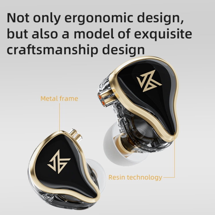 KZ ZAS 16-unit Ring Iron In-ear Wired Earphone,, ZAS Mic Version(White), ZAS Mic Version(Black), ZAS Standard Version(White), ZAS Standard Version(Black)