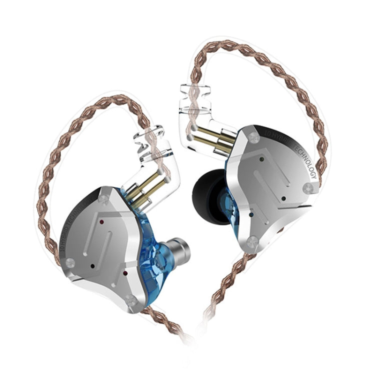 KZ ZS10 Pro 10-unit Ring Iron Gaming In-ear Wired Earphone,, ZS10 Pro Standard Version(Blue), ZS10 Pro Standard Version(Streamer Blue), ZS10 Pro Standard Version(Glare Gold), ZS10 Pro Standard Version(Purple), ZS10 Pro Mic Version(Black)���������������...